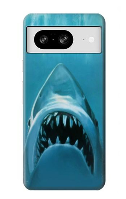 S0830 White Shark Case For Google Pixel 8