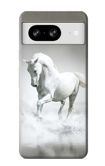 S0932 White Horse Case For Google Pixel 8