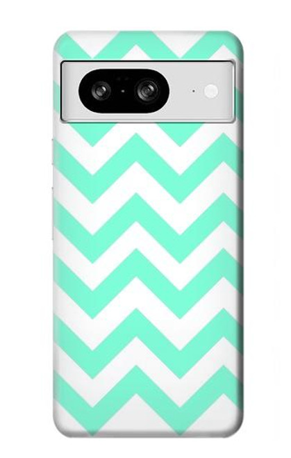 S1723 Mint Chevron Zigzag Case For Google Pixel 8