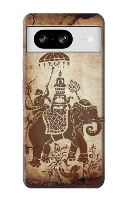 S2102 Thai Art Buddha on Elephant Case For Google Pixel 8