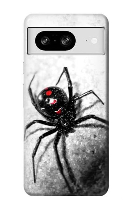 S2386 Black Widow Spider Case For Google Pixel 8