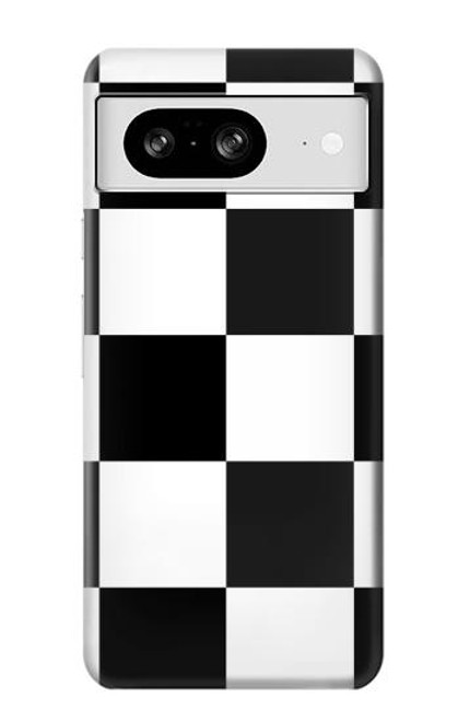 S2492 Black and White Check Case For Google Pixel 8