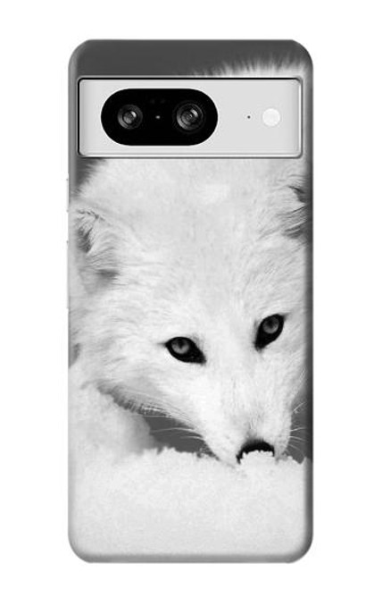S2569 White Arctic Fox Case For Google Pixel 8