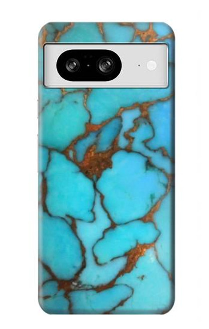 S2685 Aqua Turquoise Gemstone Graphic Printed Case For Google Pixel 8