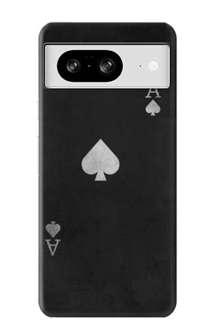 S3152 Black Ace of Spade Case For Google Pixel 8