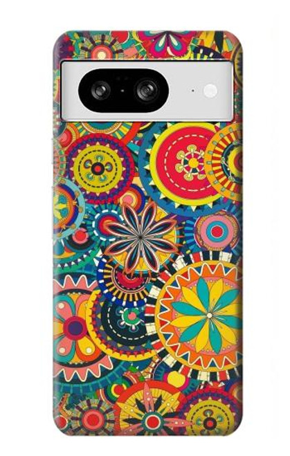 S3272 Colorful Pattern Case For Google Pixel 8