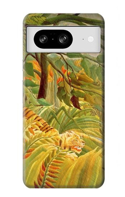 S3344 Henri Rousseau Tiger in a Tropical Storm Case For Google Pixel 8