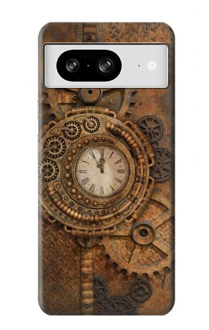 S3401 Clock Gear Steampunk Case For Google Pixel 8