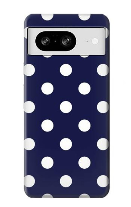 S3533 Blue Polka Dot Case For Google Pixel 8