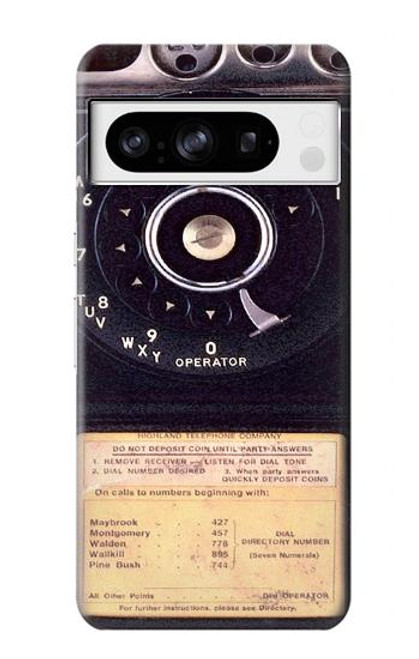 S0086 Payphone Vintage Case For Google Pixel 8 pro