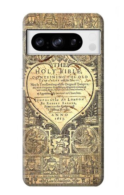 S0330 Bible Page Case For Google Pixel 8 pro