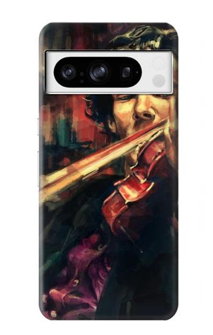 S0723 Violin Art Paint Case For Google Pixel 8 pro