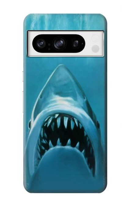 S0830 White Shark Case For Google Pixel 8 pro