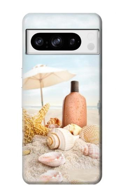 S1425 Seashells on The Beach Case For Google Pixel 8 pro