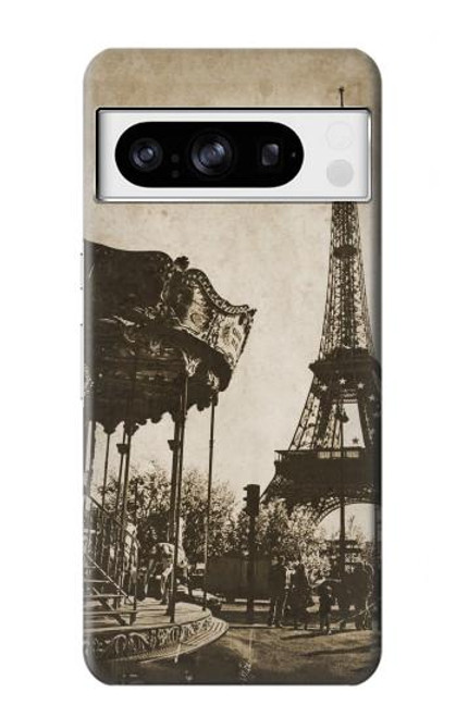S2174 Eiffel Tower Vintage Paris Case For Google Pixel 8 pro