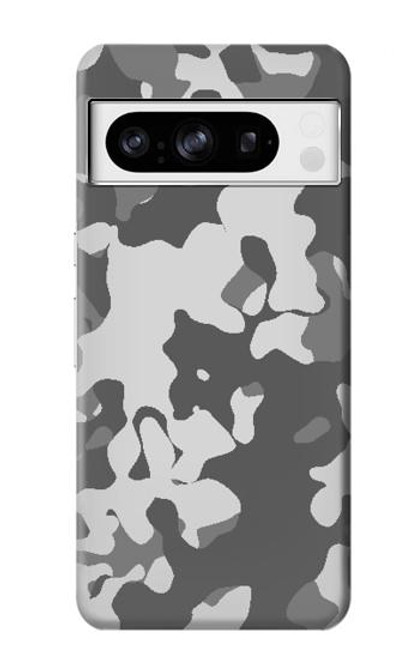 S2186 Gray Camo Camouflage Graphic Printed Case For Google Pixel 8 pro
