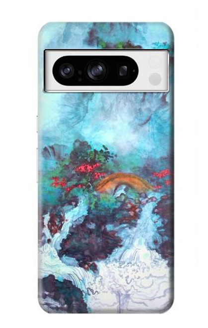 S2724 White Dragon Pool Lui Haisu Case For Google Pixel 8 pro