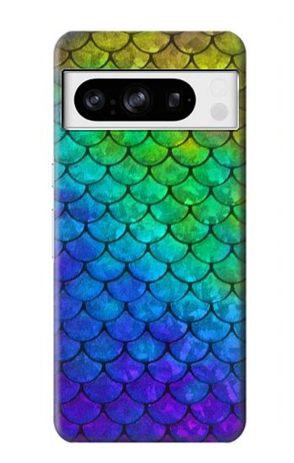 S2930 Mermaid Fish Scale Case For Google Pixel 8 pro