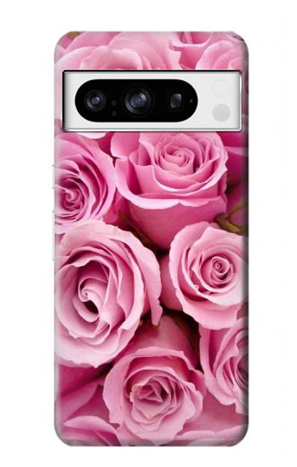 S2943 Pink Rose Case For Google Pixel 8 pro