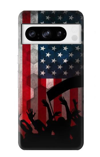 S2989 USA America Soccer Case For Google Pixel 8 pro