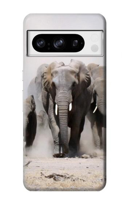 S3142 African Elephant Case For Google Pixel 8 pro