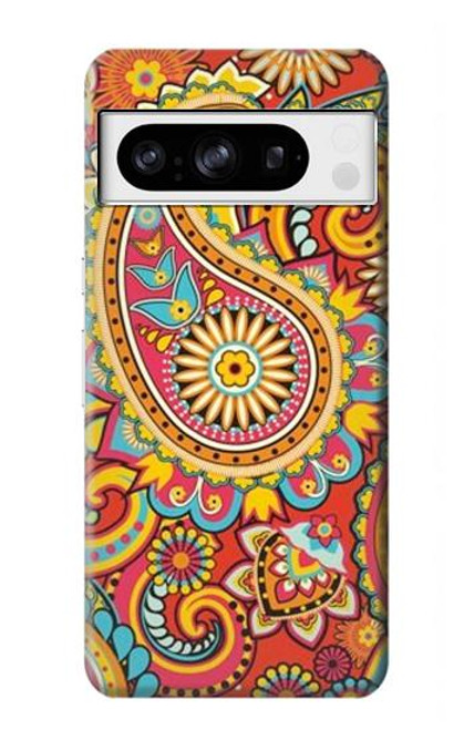 S3402 Floral Paisley Pattern Seamless Case For Google Pixel 8 pro