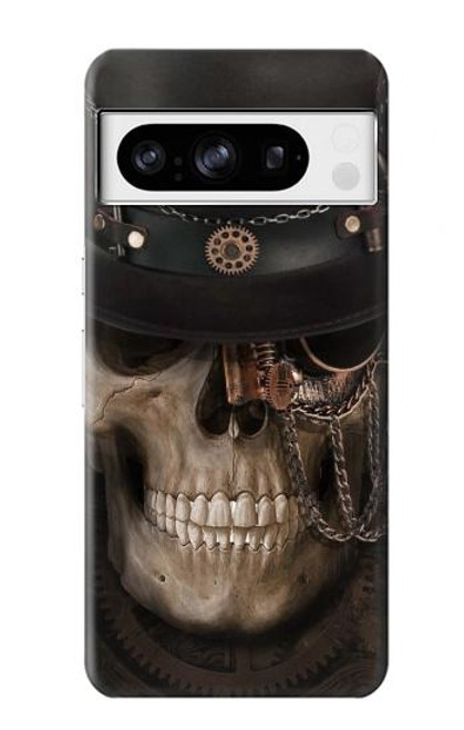 S3852 Steampunk Skull Case For Google Pixel 8 pro