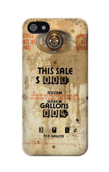 S3954 Vintage Gas Pump Case For iPhone 5 5S SE