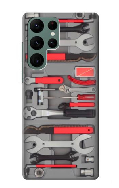 S3921 Bike Repair Tool Graphic Paint Case For Samsung Galaxy S22 Ultra