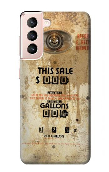 S3954 Vintage Gas Pump Case For Samsung Galaxy S21 5G