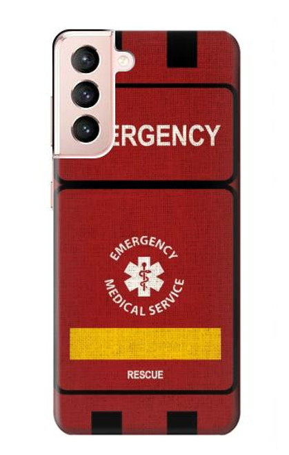 S3957 Emergency Medical Service Case For Samsung Galaxy S21 5G