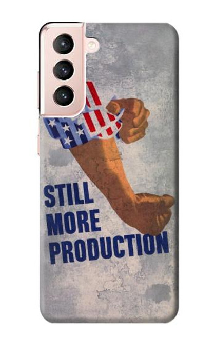 S3963 Still More Production Vintage Postcard Case For Samsung Galaxy S21 5G