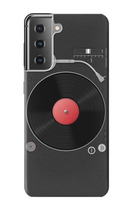 S3952 Turntable Vinyl Record Player Graphic Case For Samsung Galaxy S21 Plus 5G, Galaxy S21+ 5G