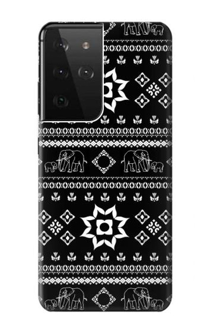 S3932 Elephant Pants Pattern Case For Samsung Galaxy S21 Ultra 5G