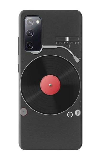 S3952 Turntable Vinyl Record Player Graphic Case For Samsung Galaxy S20 FE