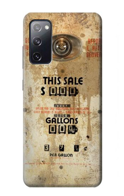 S3954 Vintage Gas Pump Case For Samsung Galaxy S20 FE