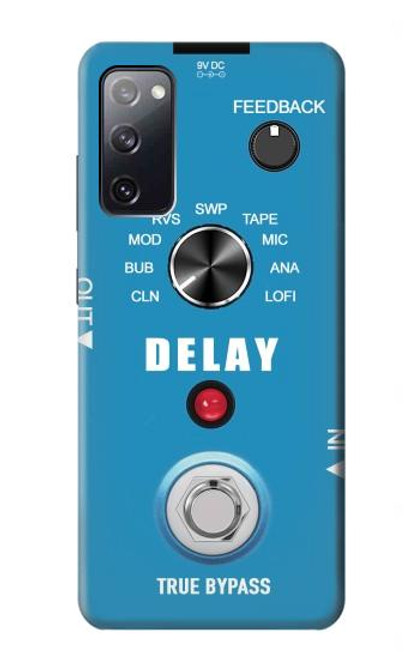 S3962 Guitar Analog Delay Graphic Case For Samsung Galaxy S20 FE