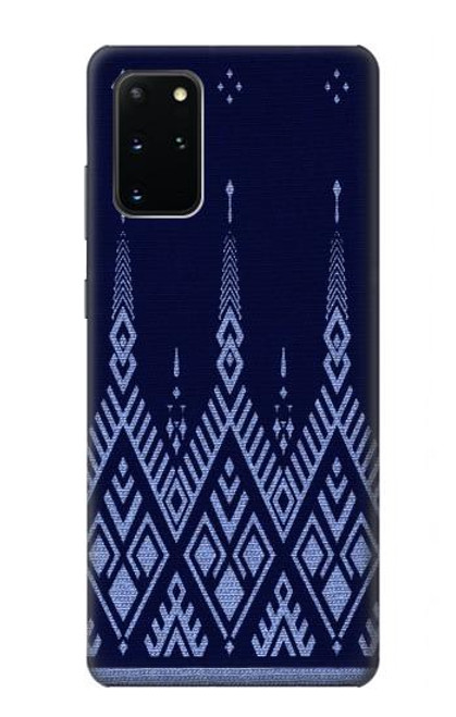 S3950 Textile Thai Blue Pattern Case For Samsung Galaxy S20 Plus, Galaxy S20+