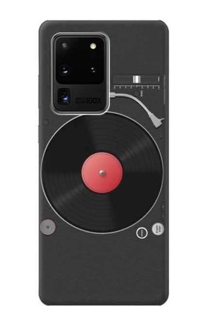 S3952 Turntable Vinyl Record Player Graphic Case For Samsung Galaxy S20 Ultra