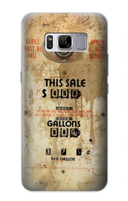 S3954 Vintage Gas Pump Case For Samsung Galaxy S8