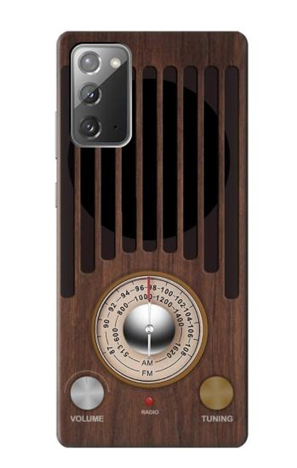 S3935 FM AM Radio Tuner Graphic Case For Samsung Galaxy Note 20