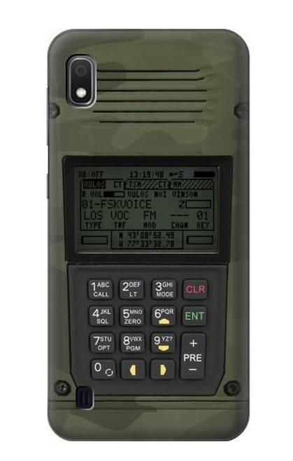 S3959 Military Radio Graphic Print Case For Samsung Galaxy A10