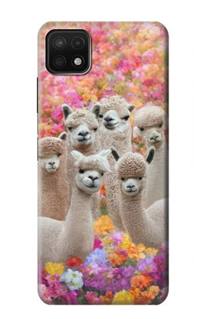 S3916 Alpaca Family Baby Alpaca Case For Samsung Galaxy A22 5G