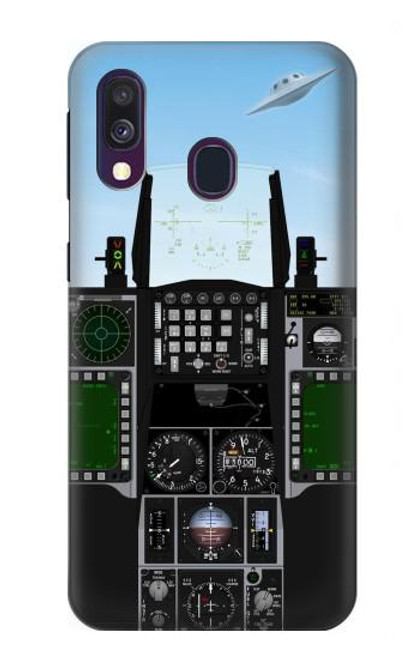 S3933 Fighter Aircraft UFO Case For Samsung Galaxy A40