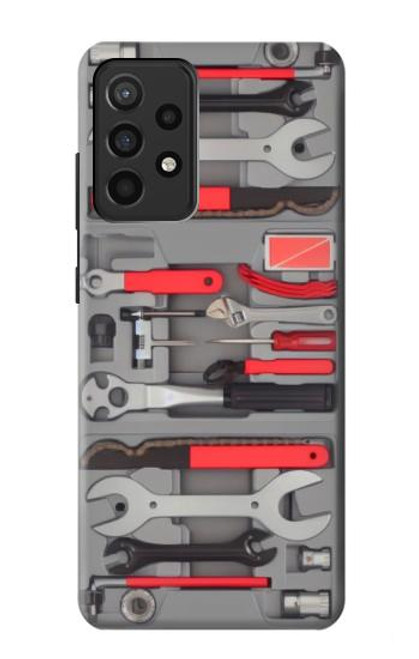 S3921 Bike Repair Tool Graphic Paint Case For Samsung Galaxy A52, Galaxy A52 5G