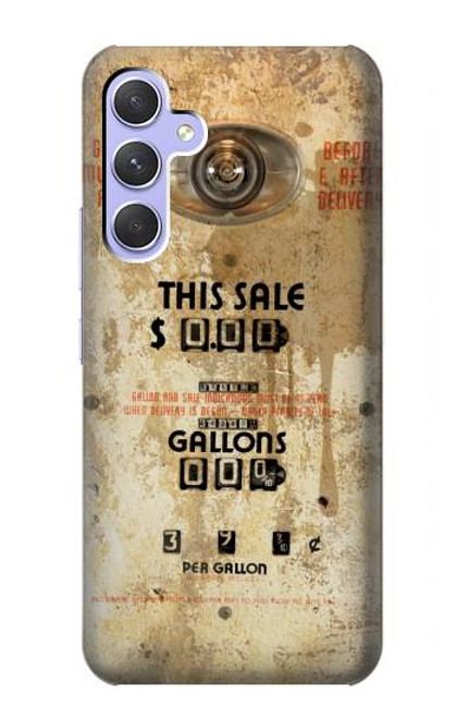 S3954 Vintage Gas Pump Case For Samsung Galaxy A54 5G