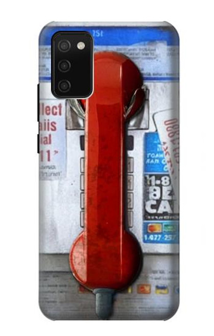 S3925 Collage Vintage Pay Phone Case For Samsung Galaxy A02s, Galaxy M02s  (NOT FIT with Galaxy A02s Verizon SM-A025V)