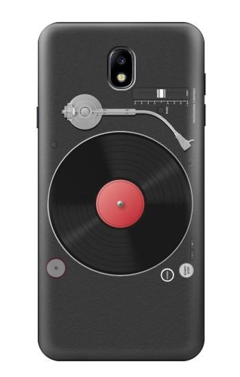 S3952 Turntable Vinyl Record Player Graphic Case For Samsung Galaxy J7 (2018), J7 Aero, J7 Top, J7 Aura, J7 Crown, J7 Refine, J7 Eon, J7 V 2nd Gen, J7 Star