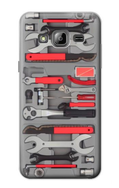 S3921 Bike Repair Tool Graphic Paint Case For Samsung Galaxy J3 (2016)