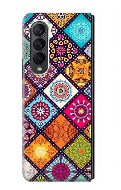 S3943 Maldalas Pattern Case For Samsung Galaxy Z Fold 3 5G